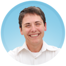 Headshot of our Art & Web Director, Cris Weber