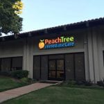 peachtree immediate care front of building