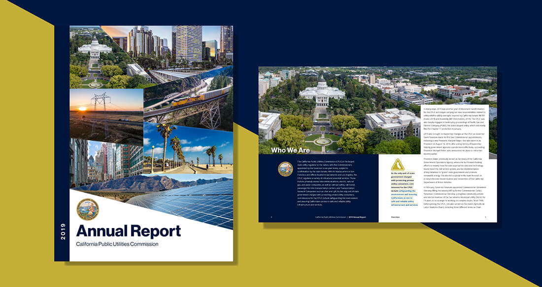 CPUC Annual Report portfolio thumbnail